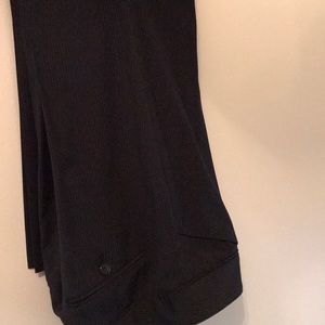 The Limited black pin striped trousers